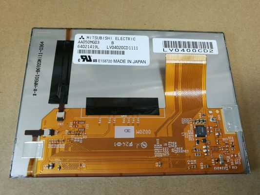 AA050MG03--Betriebstemperatur T1 Mitsubishi 5INCH 800×480 RGB 700CD/M2 WLED TTL: -20 | 70 °C INDUSTRIELLE LCD-ANZEIGE