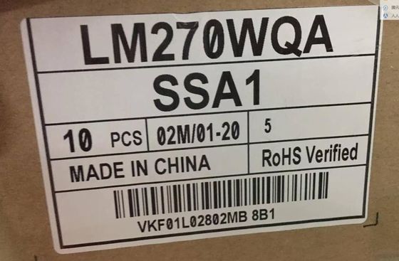 LM270WQA-SSA1 LG Display 27,0&quot; 2560 (RGB) ² ×1440 350 cd/m INDUSTRIELLE LCD-ANZEIGE