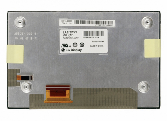 LA070WV7-SL02 LG-Display 7&quot; 800 ((RGB) × 480 WVGA 133PPI 1000 cd/m2 INDUSTRIELLES LCD-Display