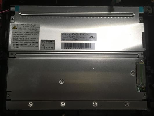 LCM 800×600RGB 400CD/M2 CCFL LVDS Platte NL8060BC21-02N NEC TFT
