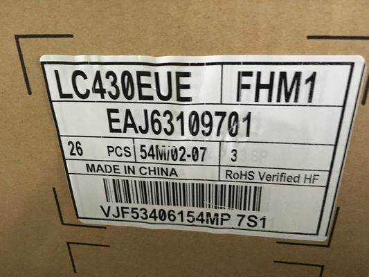 LD430EUE-FHC1 LG Display 43&quot; 1920 (RGB) ² ×1080 300 cd/m INDUSTRIELLE LCD-ANZEIGE