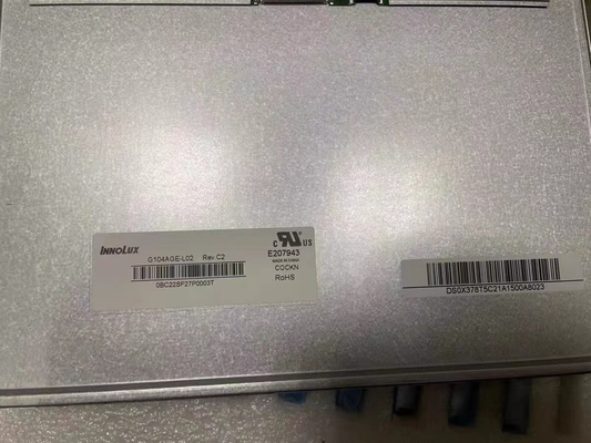 G104AGE-L02 INNOLUX 10.4&quot; 800 ((RGB) × 600 400 cd/m2 INDUSTRIELLES LCD-Bildschirm