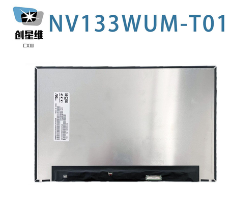 NV133WUM-T01 BOE 13,3&quot; 1920 ((RGB) × 1200, 300 cd/m2 INDUSTRIELLES LCD-Display