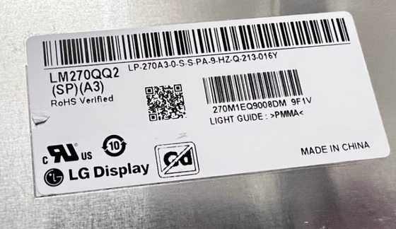 LM315WR6-SSA1 LG Bildschirm 32,0&quot; 3840 ((RGB) × 2160 × 400 cd/m2