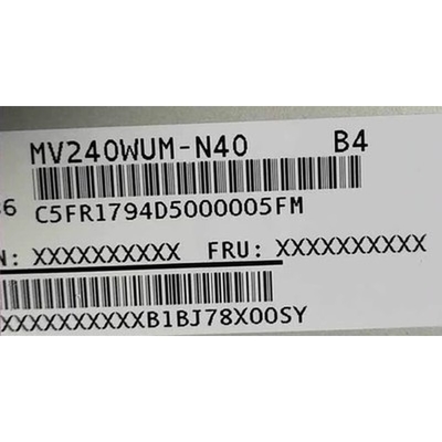 MV240WUM-N40 BOE 24,0&quot; 1920 ((RGB) × 1200, 300 cd/m2) Industrie-LCD-Display