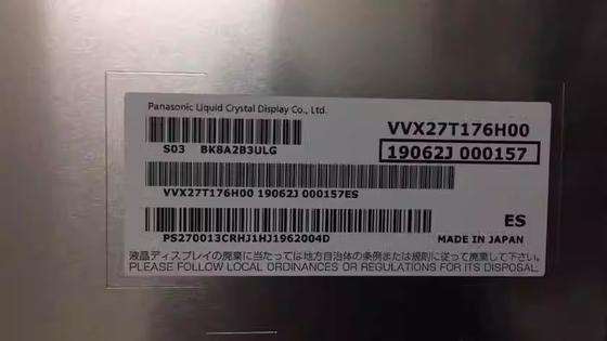 VVX27T176H00 Panasonic 27.0" 2560 ((RGB) ×1440, 350 cd/m2 Industrielles LCD-Display