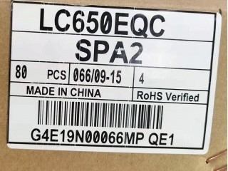 LC650EQC-SPA2 LG-Display 65&quot; 3840 ((RGB) × 2160, 89/89/89/89