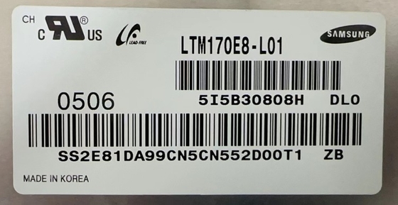 LTM170E8-L01 Samsung 17,0&quot; 1280 ((RGB) ×1024, 280 cd/m2 Industrielles LCD-Display