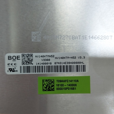 NV140XTM-N52 BOE 14.1&quot; 3840 ((RGB) ×1100 300 cd/m2