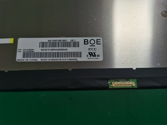 NE140FHM-N61 BOE 14,0&quot; 1920 ((RGB) × 1080, 400 cd/m2 INDUSTRIELLES LCD-Display