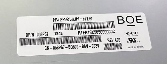 MV240WUM-N10 BOE 24,0&quot; 1920 ((RGB) × 1200, 250 (Typ.) ((cd/m2) INDUSTRIELLES LCD-Display