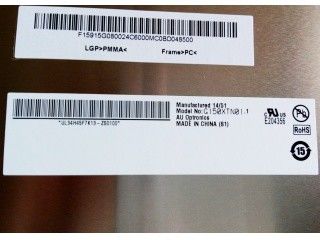 15 Zoll Lampe Umwandelbare TFT-LCD G150XTN01.1 Verwendung für Industrie 80/80/60/80 (Typ.)