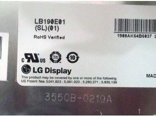 LB190E01-SL01 Graustufen 8 Bit 19 Zoll LG TFT-Display 85/85/85/85 (Min.)
