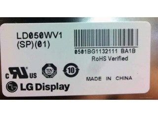 LD050WV1-SP01 5,0 Zoll 480 ((RGB) × 800 500 cd/m2 LG TFT-Display