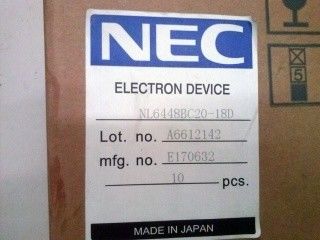 NL6448BC20-18D 122PPI 6.5 INCH 640×480 NEC TFT LCD-Display 132,48 × 99,36 mm