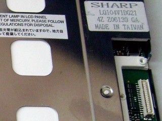 10.4&quot; 640×480 LQ104V1DG21 Blickwinkel 70/70/40/70 Scharfes TFT-LCD-Display