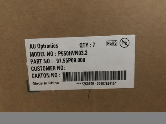 55 Zoll RGB 700cd/m2 1920 ((RGB) × 1080 40PPI TFT LCD-Panel P550HVN03.2