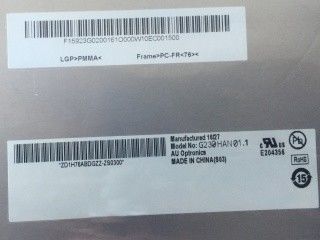 72% NTSC 23 Zoll 300cd/m2 TFT-LCD-Display G230HAN01.1 89/89/89/89 (Typ.)