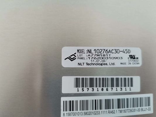15 Platte NL10276AC30-45D des Zoll-1024*768 TFT LCD mit LED-Fahrer Used For Industrial