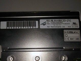 VGA 122PPI 800cd/m2 TFT LCD Bildschirm 6,5" NL6448BC20-21C LCD Bildschirm