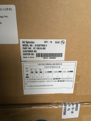 G150XTN06.0 1024×768 XGA 85PPI 450cd/m2 Industrie-Lcd-Panel LCD-Bildschirm