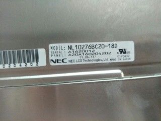 NL10276BC20-18D NEC 10.4&quot; 1024 ((RGB) × 768, 400 cd/m2 80/80/80/80