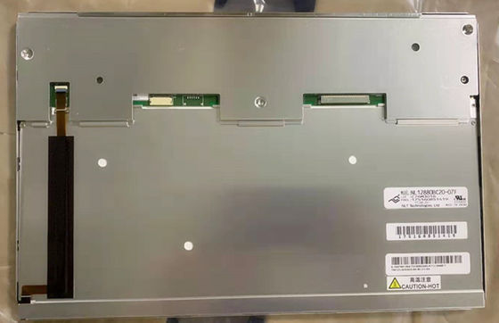 NL12880BC20-07F NLT Betriebstemperatur 12.1INCH 1800CD/M2 LCM 1280×800 1280×800RGB WLED LVDS: -20 | °C 70 INDUSTRIELL