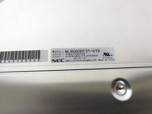 NL8060BC31-41D NLT Betriebstemperatur 12.1INCH 400CD/M2 LCM 800×600 800×600RGB CCFL LVDS: -20 | 70 °C INDUSTRIELLER LCD