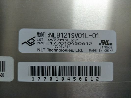 NLB121SV01L-01 NLT Betriebstemperatur 12.1INCH 450CD/M2 LCM 800×600 800×600RGB WLED LVDS: -20 | 70 °C INDUSTRIELLER LCD