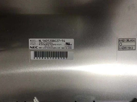 NL160120BC27-14 NLT Temp Speicher 21.3INCH 250CD/M2 LCM 1600×1200 1600×1200RGB CCFL LVDS.: -20 | 60 °C INDUSTRIELLER LCD DIS