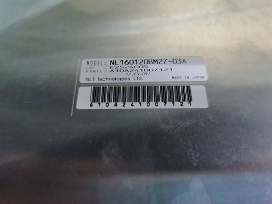 NL160120BM27-03A NLT Betriebstemperatur 21.3INCH 1000CD/M2 LCM 1600×1200 1600×1200RGB CCFL LVDS: 0 | °C 55 INDUSTRIELL