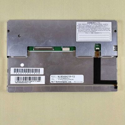 NL8048AC19-13 NLT 7&quot; 500nits 800×480 500CD/M2 LCM TFT-LCD-Panel mit 2,4 W