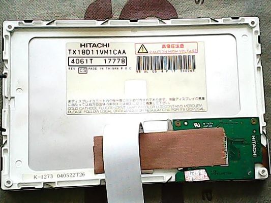 WVGA 133PPI 800x480 400 Nits Industrie-Lcd-Panel TX18D11VM1CAA