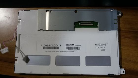LQ085Y3DG12 8.5INCH	 TFT LCD-Anzeige Scharfes LCM 800×480RGB	 