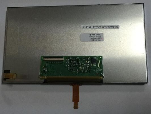 7&quot; LCM 800×480RGB 	485cd/m ² LQ070Y5DG36 scharfe TFT LCD Anzeige