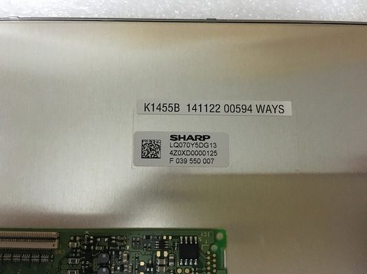 LQ070Y5DG13 Scharfes 7&quot; LCM 800×480RGB   INDUSTRIELLE LCD-ANZEIGE   