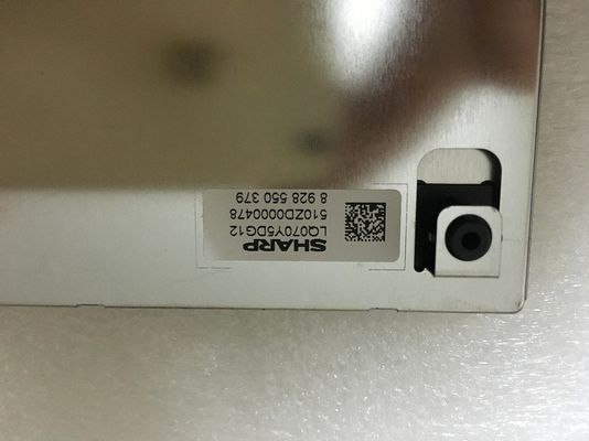 LQ070Y5DG12 Scharfes 7&quot; INDUSTRIELLE LCD ANZEIGE LCM 800×480RGB  