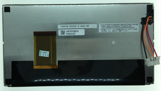 7&quot; LCM 800×480RGB 	320cd/m ² LQ070Y5DE01 scharfe TFT LCD Anzeige