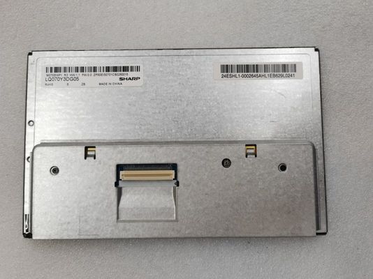 7&quot; LCM 800×480RGB	350cd/m ²   Scharfes LQ070Y3DG05	TFT LCD-Anzeige