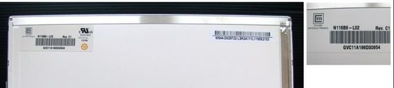 N116B6-L02 CMO 11,6“ 1366 (RGB) ² ×768 200 cd/m INDUSTRIELLE LCD-ANZEIGE