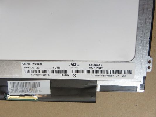 N116B6-L02 CMO 11,6“ 1366 (RGB) ² ×768 200 cd/m INDUSTRIELLE LCD-ANZEIGE