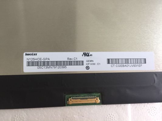 N125HCE-GPA Innolux 12,5“ 1920 (RGB) ² ×1080 400 cd/m INDUSTRIELLE LCD-ANZEIGE