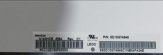 N140HCE-EBA INNOLUX 14,0“ 1920 (RGB) ² ×1080 220 cd/m INDUSTRIELLE LCD-ANZEIGE