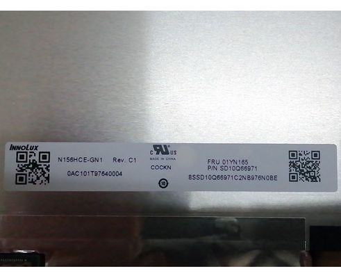 N156HCE-GN1 Innolux 15,6“ 1920 (RGB) ² ×1080 500 cd/m INDUSTRIELLE LCD-ANZEIGE