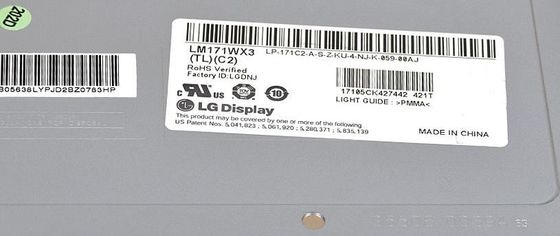 LM171WX3-TLC2 LG Display 17,1“ 1440 (RGB) ² ×900 250 cd/m INDUSTRIELLE LCD-ANZEIGE