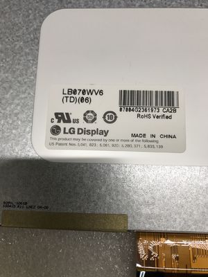 LB070WV6-TD06 LG Display 7,0&quot; 800 (RGB) ² ×480 350 cd/m INDUSTRIELLE LCD-ANZEIGE