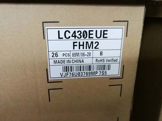 LC430EUE-FHM2 LG Display 43&quot; 1920 (RGB) ANZEIGE 51PPI ×1080 300cd/m2 INDUSTRIELLE LCD