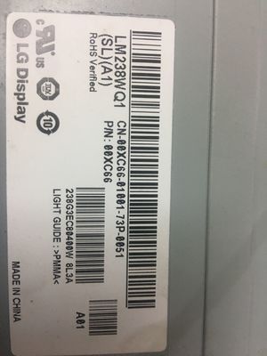 23.8&quot; 2560×1440 Industrielle TFT-Anzeige 300cd/m2 LM238WQ1-SLA1 89/89/89/89 (Typ.)