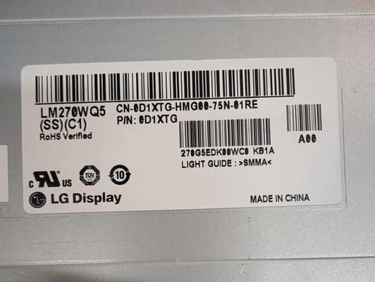 2560x1440 300cd/m2 Lcd Video Modul 27,0" LM270WQ5-SSC1 89/89/89/89 (Typ.)