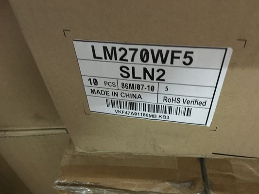81PPI 27.0&quot; 1920x1080 300cd/m2 Quadrat LCD-Paneel LM270WF5-SLB1 89/89/89/89 (Typ.)